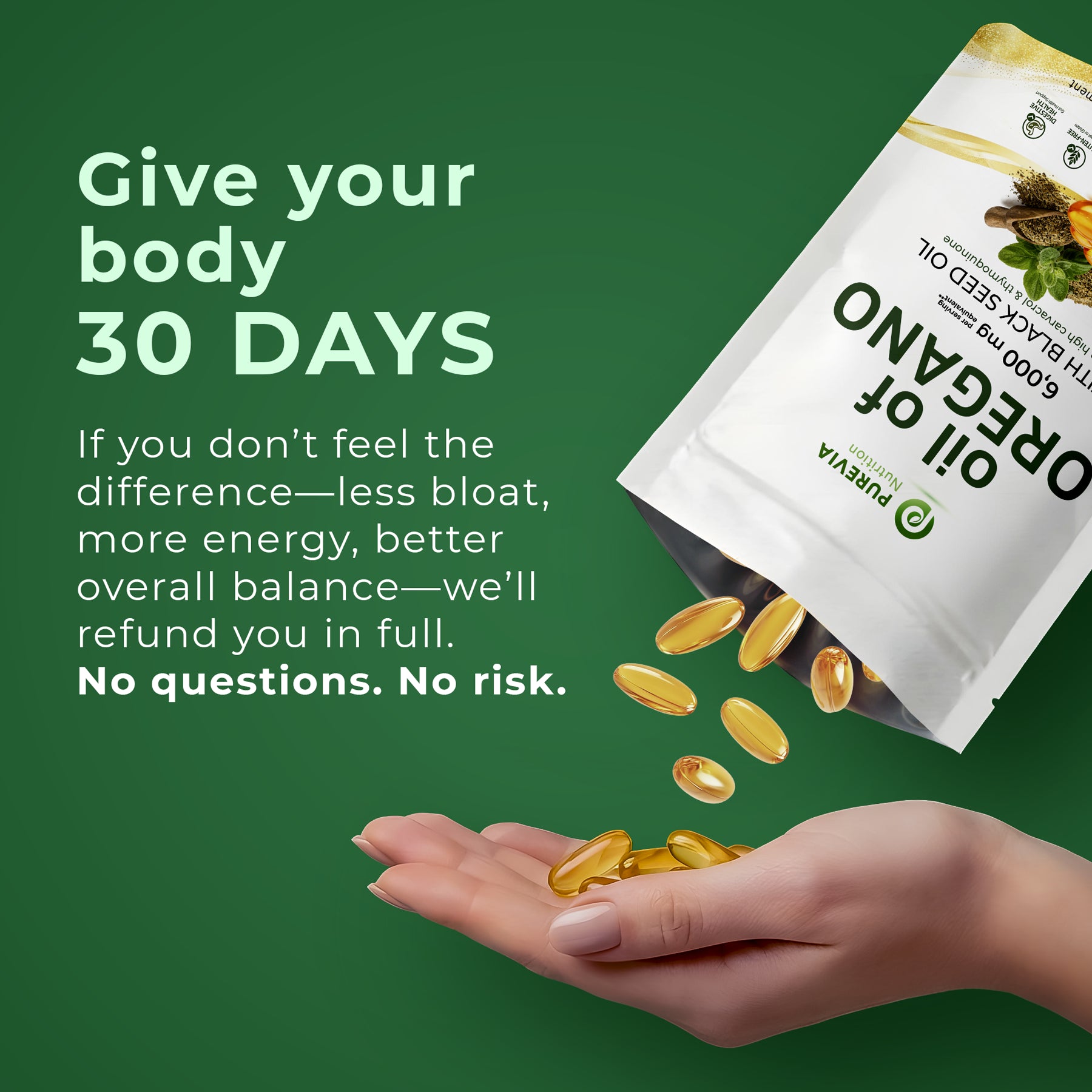 Purevia® Oil Of Oregano Softgels